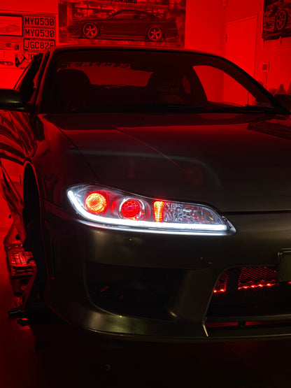 S15 custom headlights