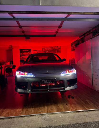 S15 custom headlights