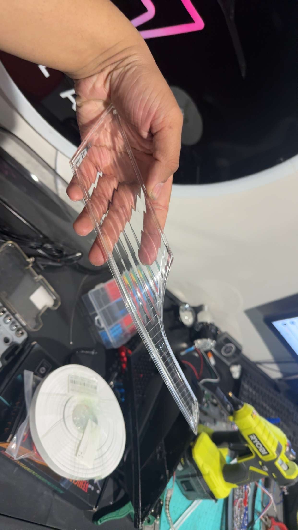 Evo 7/8/9 clear turn signal lens replacement